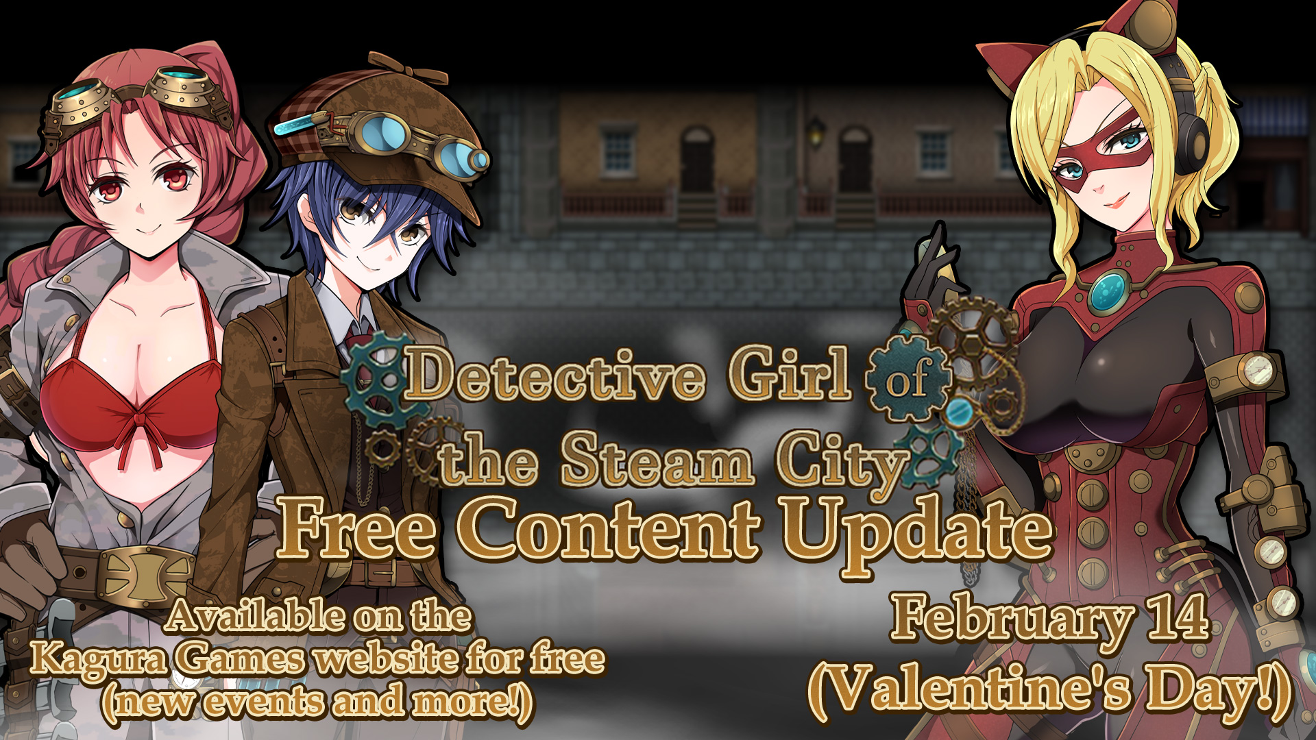 Detective girl of the steam city